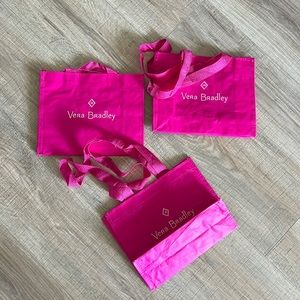 Vera Bradley 3 pink Totes